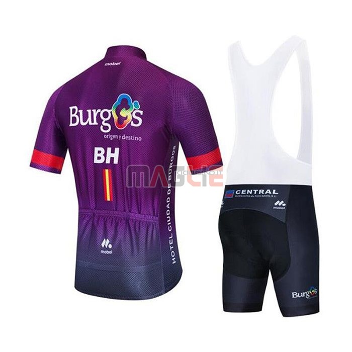 Maglia Burgos BH Manica Corta 2020 Fuxia